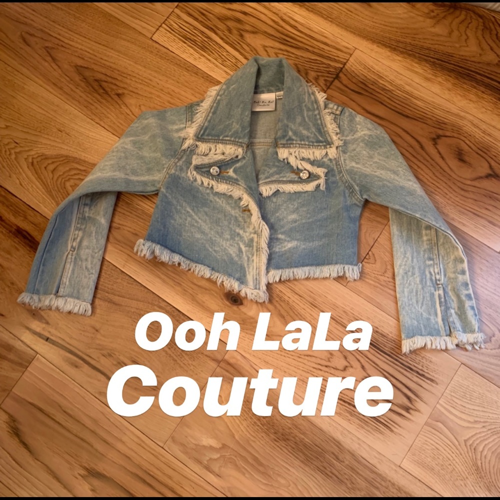 NWOT Ooh LaLa Couture crop jacket